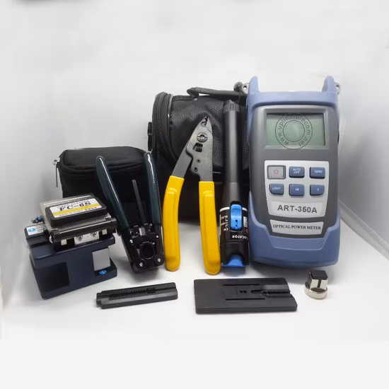 Striping 9 PCS Tools in a Bag FTTH Fiber Optic Cable Tools